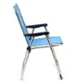 Solenny Sammenleggbar Stol I Aluminium 89x55x53 Cm unisex, Blue, One Size