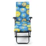 Solenny Super Sammenleggbar Solseng Med 6 Posisjoner 114x132x62 Cm unisex, Blue / yellow, One Size