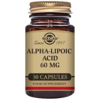 Solgar Alfalipoinsyre 60 Mg 30 Enheter