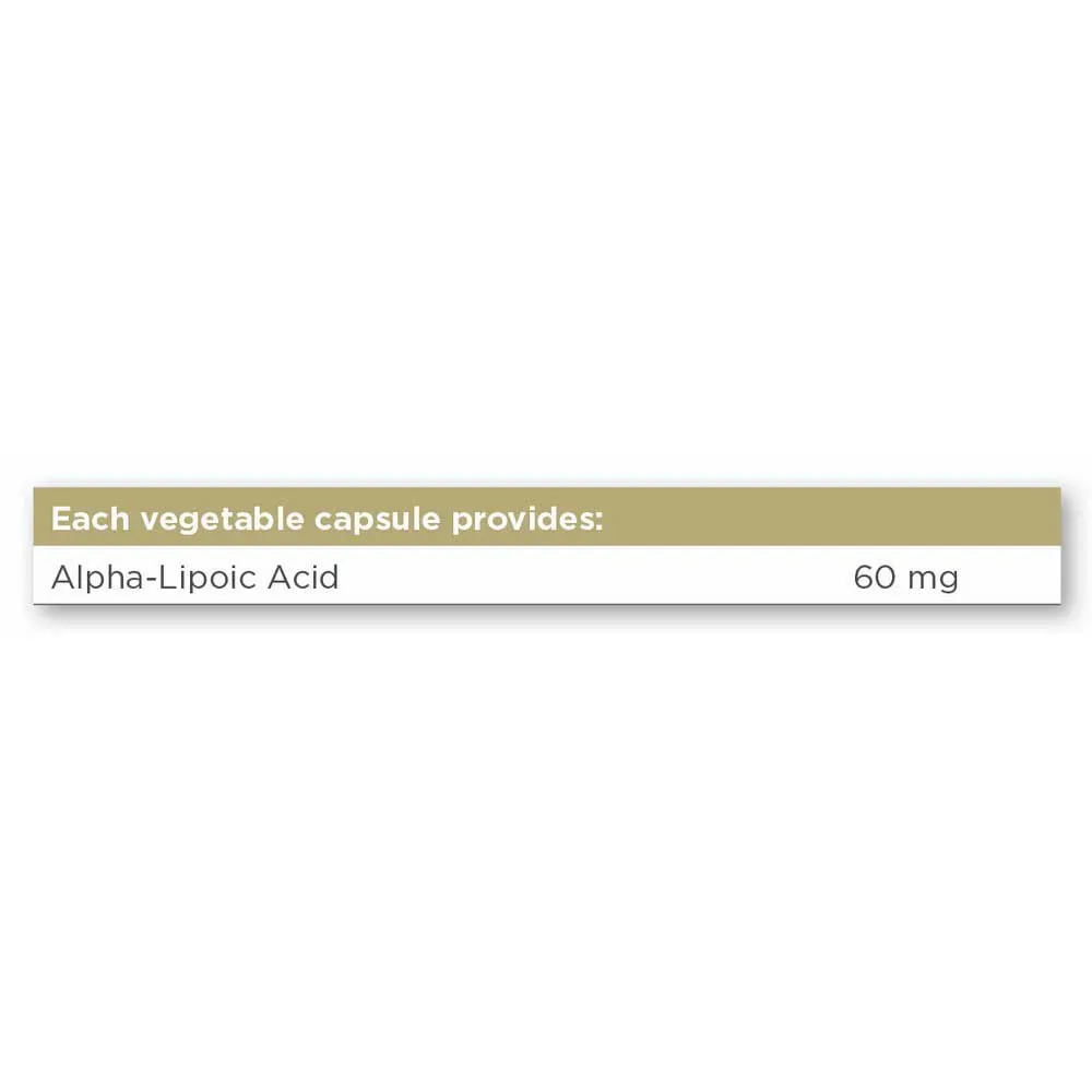 Solgar Alfalipoinsyre 60 Mg 30 Enheter, Brown, One Size