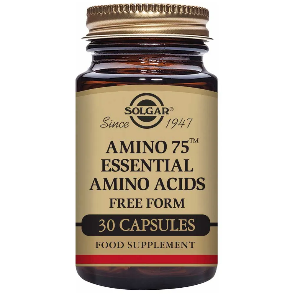 Solgar Amino 75 Kapsler 30 Enheter, Brown, One Size
