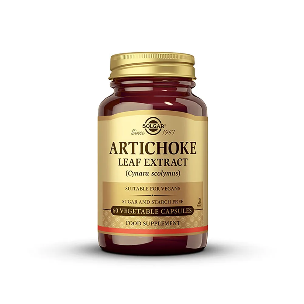 Solgar Artichoke Leaf Extract Kapsler 60 Enheter, Brown, One Size