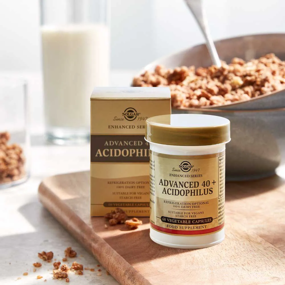 Solgar Avansert 40+ Acidophilus 60 Enheter, One size