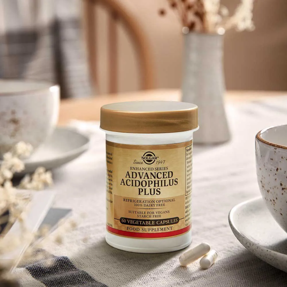 Solgar Avansert Acidophilus Plus 120 Enheter, Brown, One Size Solgar Avansert Acidophilus Plus 120 Enheter, Brown, One Size