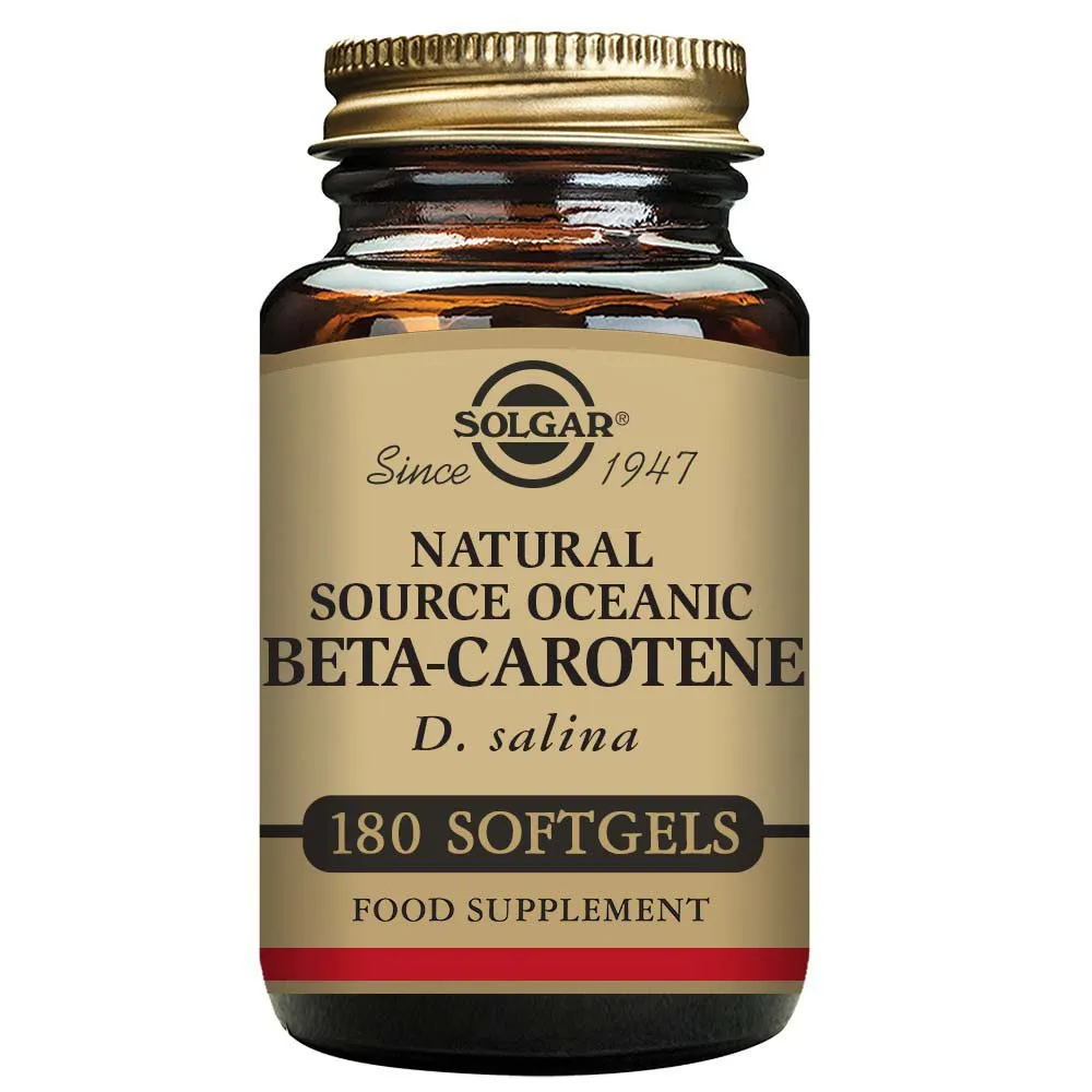 Solgar Betakaroten 100% Naturlig 7mg 180 Enheter, Brown, One Size Solgar Betakaroten 100% Naturlig 7mg 180 Enheter, Brown, One Size
