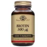 Solgar Biotin 300mcg Tabletter 100 Enheter, Golden, One Size
