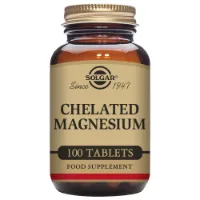 Solgar Chelated Magnesium Tabletter 100 Enheter Solgar Chelated Magnesium Tabletter 100 Enheter