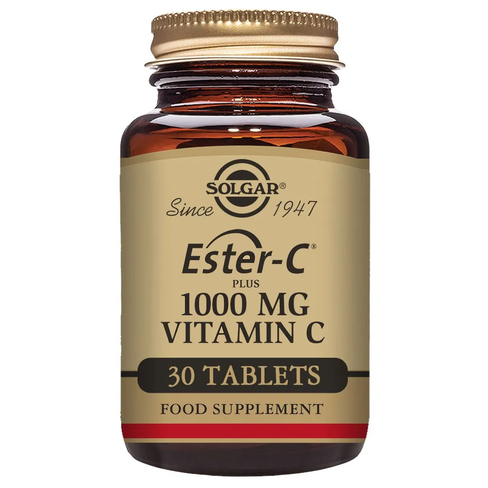 Solgar Ester-c Plus 1000mg Tabletter 30 Enheter, Brown, One Size