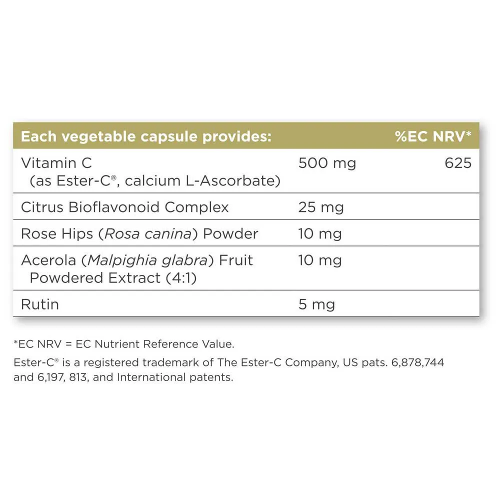 Solgar Ester-c Plus 500mg 250 Enheter, Golden, One Size Solgar Ester-c Plus 500mg 250 Enheter, Golden, One Size