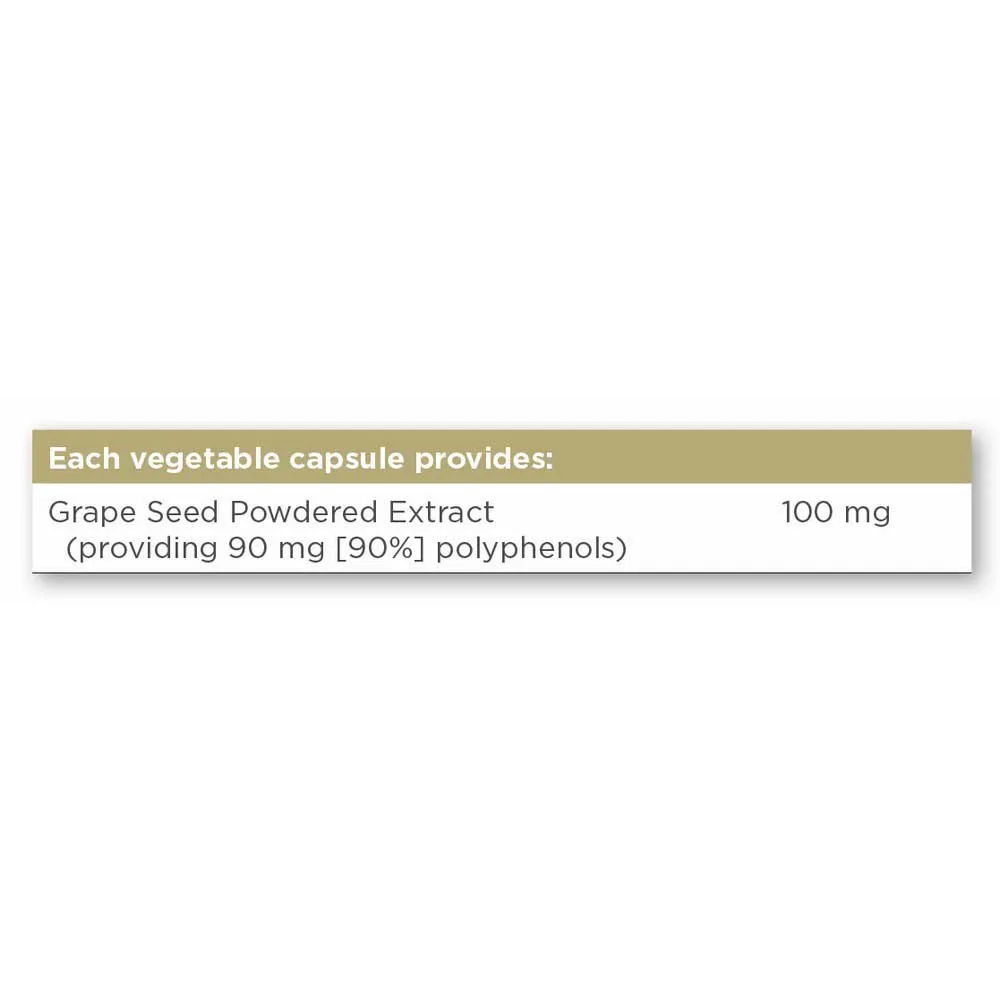 Solgar Frøekstrakt 100 Mg Drue 30 Enheter, Brown, One Size
