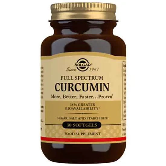 Solgar Full Spectrum Curcumin Kapsler 30 Enheter, Brown, One Size Solgar Full Spectrum Curcumin Kapsler 30 Enheter, Brown, One Size