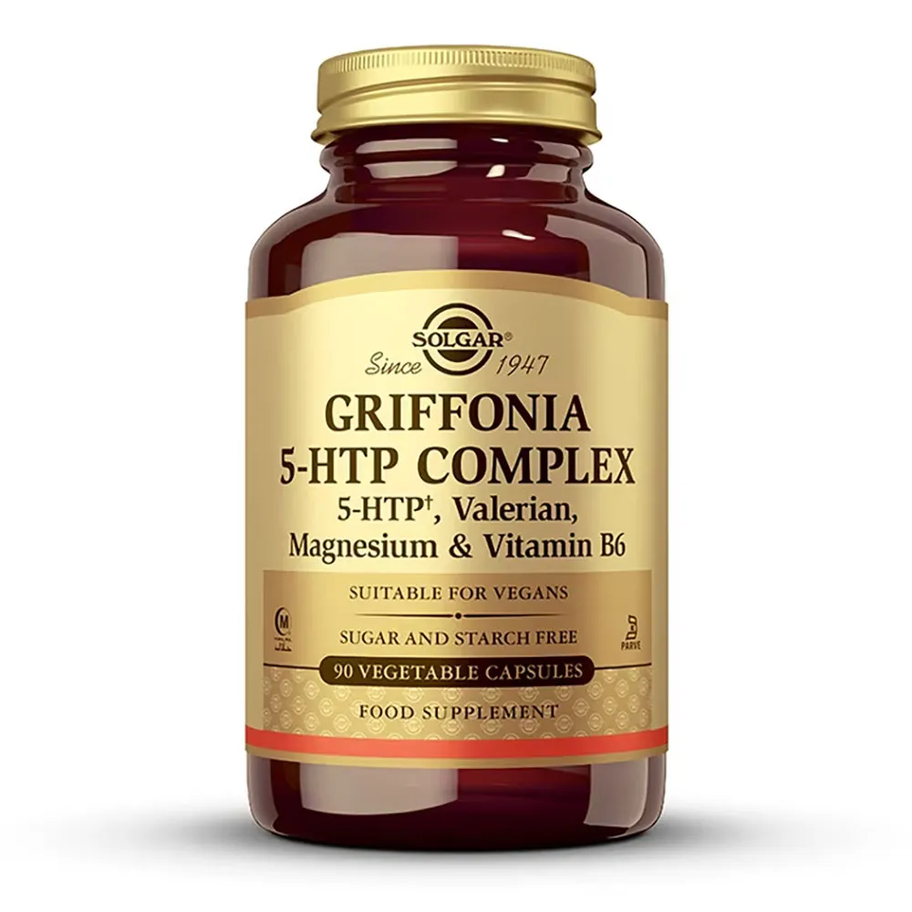 Solgar Griffonia 5-htp Complex Kapsler 90 Enheter, Brown, One Size Solgar Griffonia 5-htp Complex Kapsler 90 Enheter, Brown, One Size