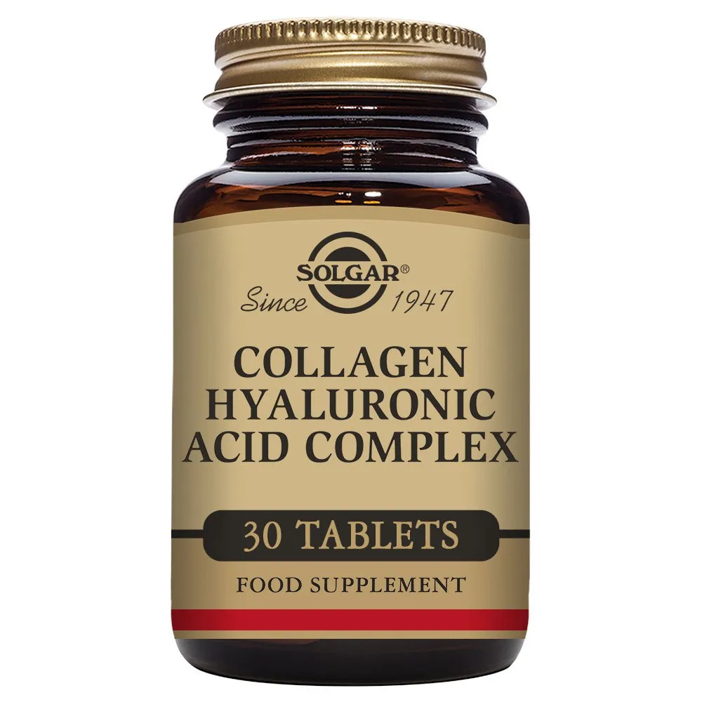 Solgar Hialuronic Acid Complex Tabletter 30 Enheter, Brown, One Size