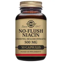 Solgar Ikke-spylende Niacin 500 Mg 50 Enheter Solgar Ikke-spylende Niacin 500 Mg 50 Enheter