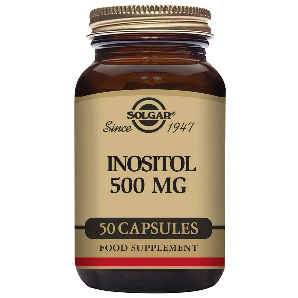 Solgar Inositol 500mg 50 Enheter, Brown, One Size Solgar Inositol 500mg 50 Enheter, Brown, One Size