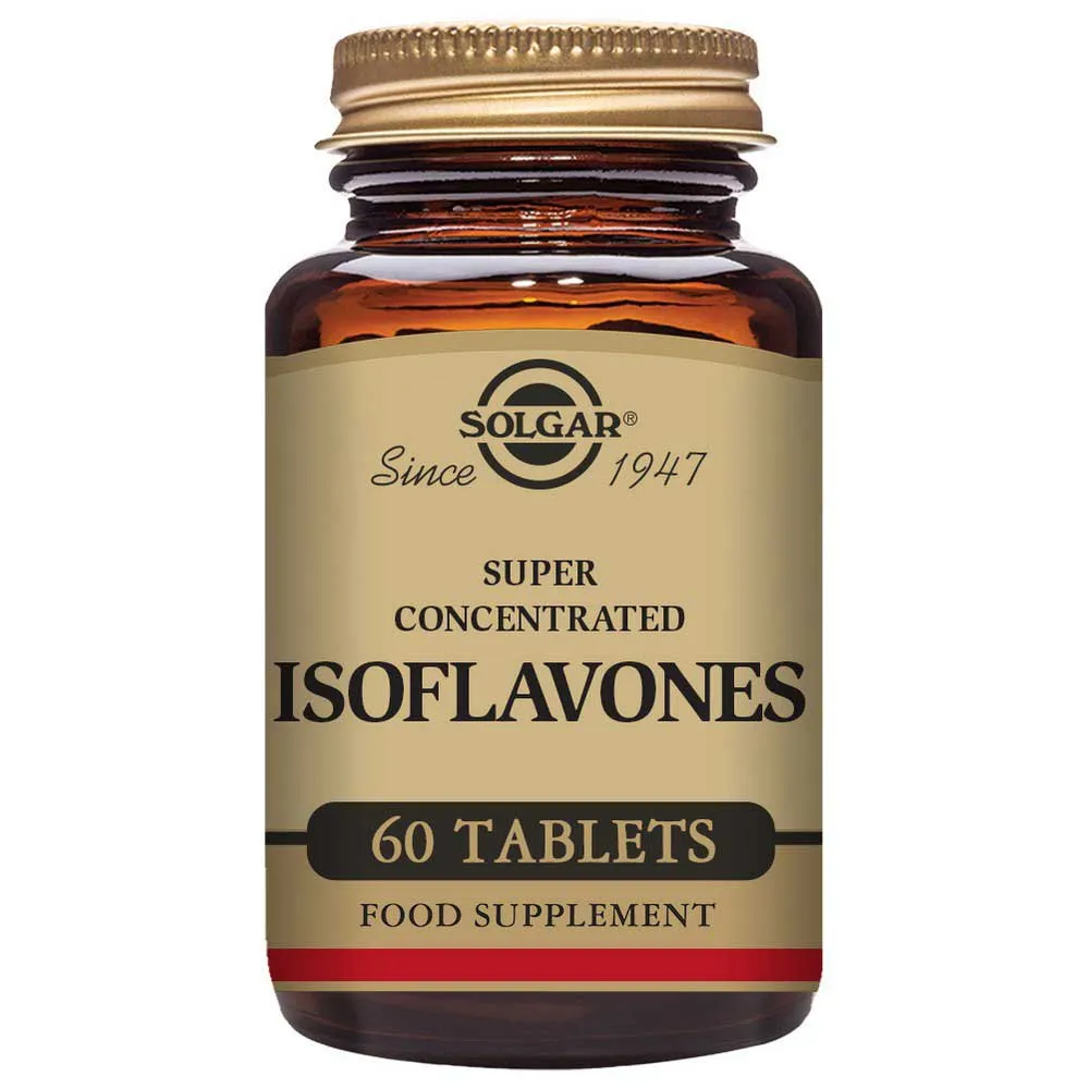 Solgar Isoflavones Super Concentrated Non Gmo Tabletter 60 Enheter, Brown, One Size