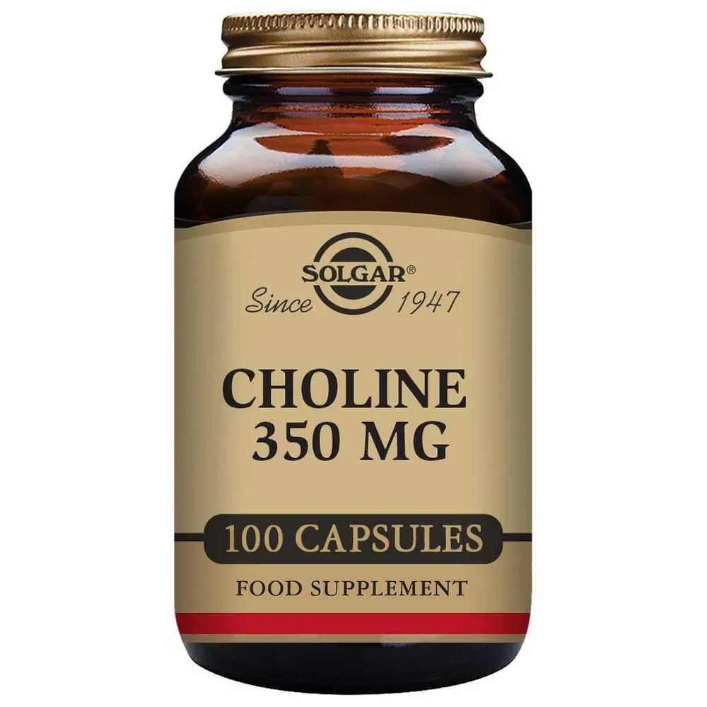Solgar Kolin 350 Mg 100 Enheter, Brown, One Size