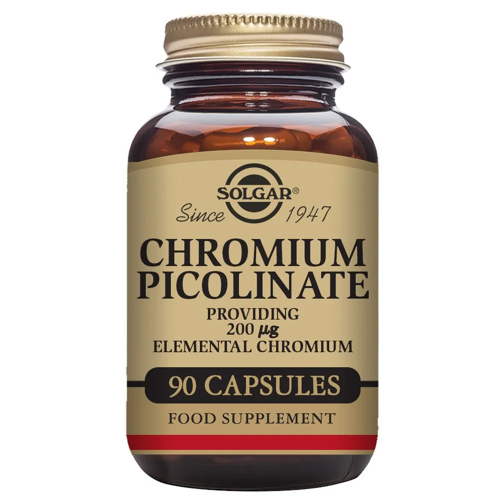 Solgar Krompikolinat 200 Mcg 90, Brown, One Size