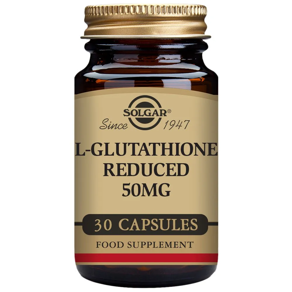 Solgar L-glutation 50 Mg 30 Enheter, Brown, One Size