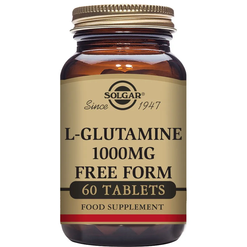 Solgar L-glutine 1000mg Tabletter Skinke 60 Enheter, Brown, One Size