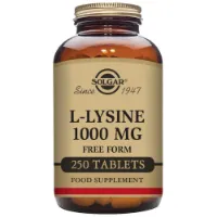 Solgar L-lysin 1000 Mg 250 Enheter Solgar L-lysin 1000 Mg 250 Enheter