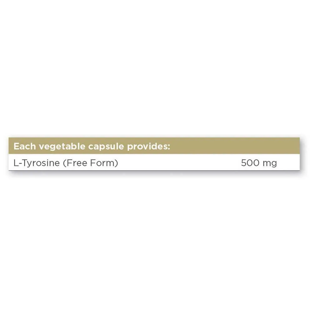 Solgar L-tyrosin 500 Mg 50 Enheter, Brown, One Size Solgar L-tyrosin 500 Mg 50 Enheter, Brown, One Size