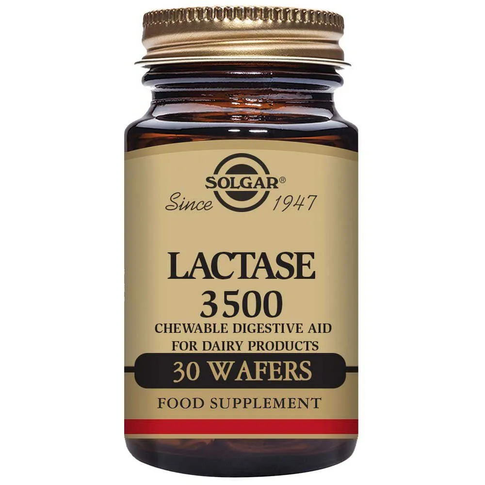 Solgar Laktase 3500 30 Enheter, Brown, One Size