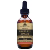 Solgar Liquid B-12 2000µg B-complex Gjenoppretting 59ml