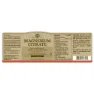 Solgar Magnesium Citrate Tabletter 120 Enheter, hvit 1, One Size