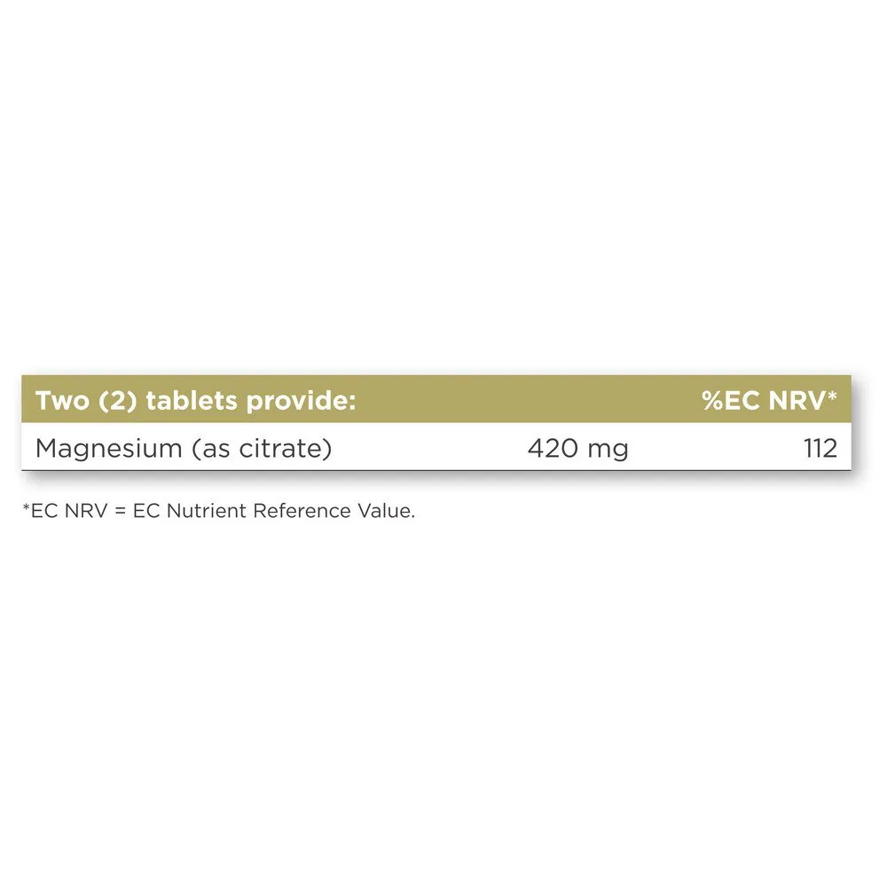 Solgar Magnesium Citrate Tabletter 60 Enheter, Brown, One Size