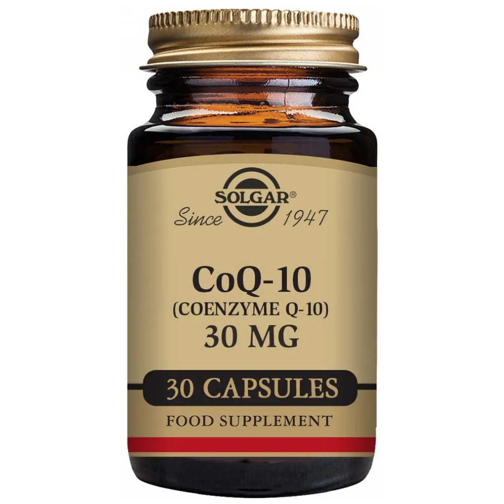 Solgar Maxi Koenzym Q-10 30 Mg 30 Enheter, Brown, One Size Solgar Maxi Koenzym Q-10 30 Mg 30 Enheter, Brown, One Size