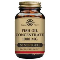 Solgar Oljekonsentrat 1000 Mg Fisk 60 Enheter Solgar Oljekonsentrat 1000 Mg Fisk 60 Enheter
