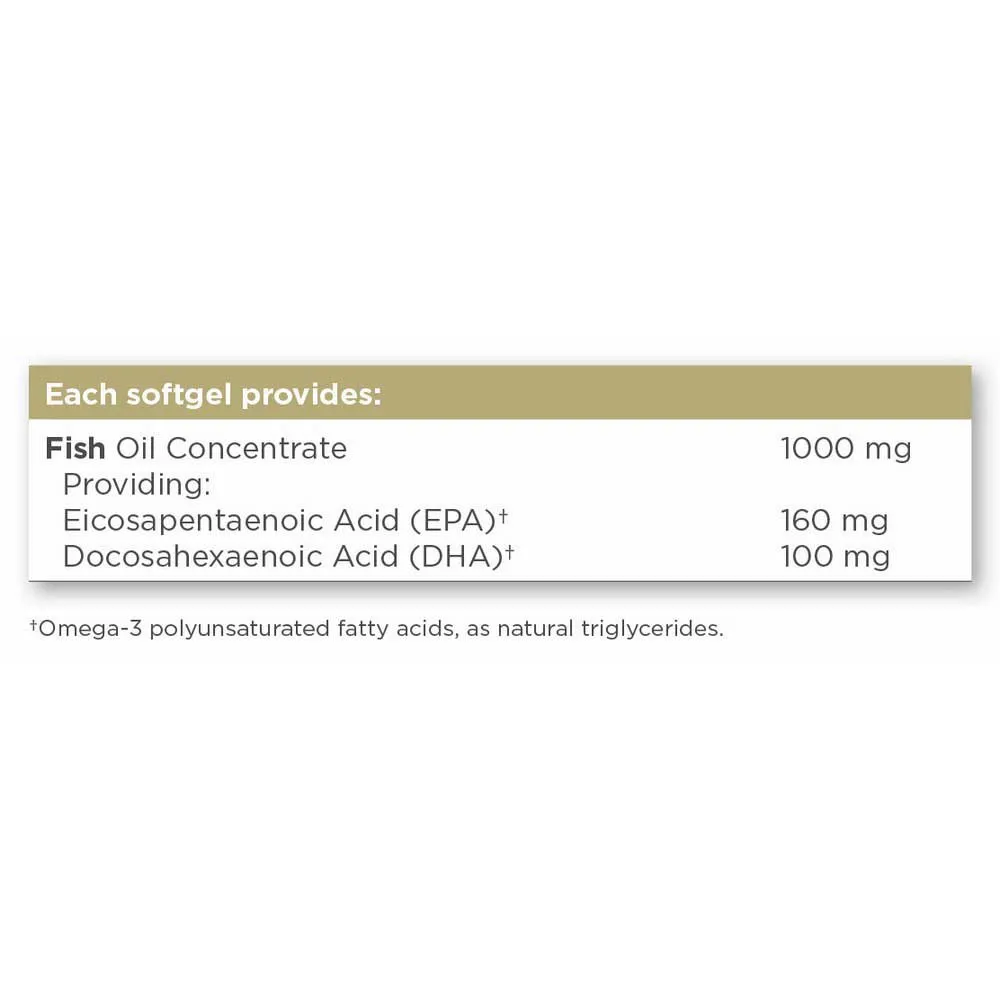 Solgar Oljekonsentrat 1000 Mg Fisk 60 Enheter, Brown, One Size Solgar Oljekonsentrat 1000 Mg Fisk 60 Enheter, Brown, One Size