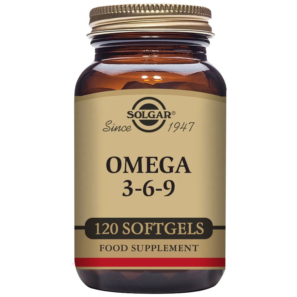 Solgar Omega 3-6-9 Kapsler 120 Enheter, Brown, One Size Solgar Omega 3-6-9 Kapsler 120 Enheter, Brown, One Size