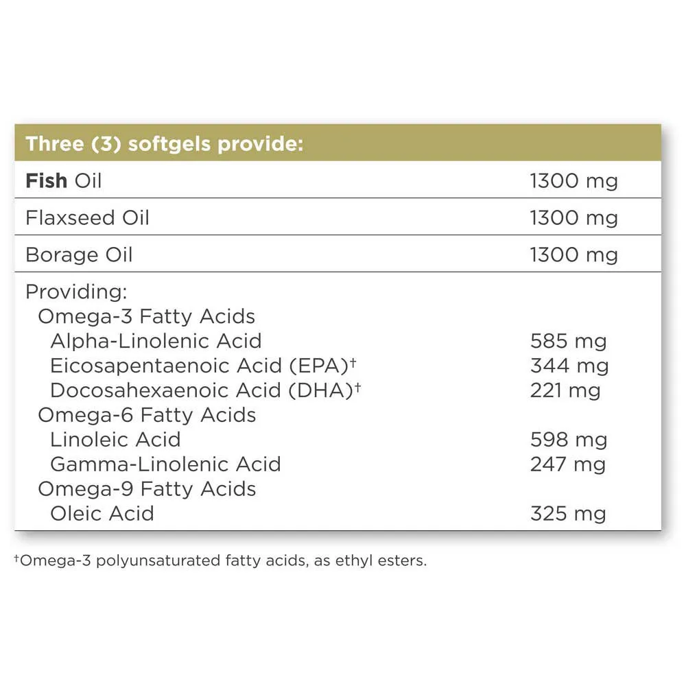 Solgar Omega 3-6-9 Kapsler 120 Enheter, Brown, One Size Solgar Omega 3-6-9 Kapsler 120 Enheter, Brown, One Size