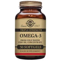 Solgar Omega-3 Trippel Styrke 50 Myke Kapsler Solgar Omega-3 Trippel Styrke 50 Myke Kapsler