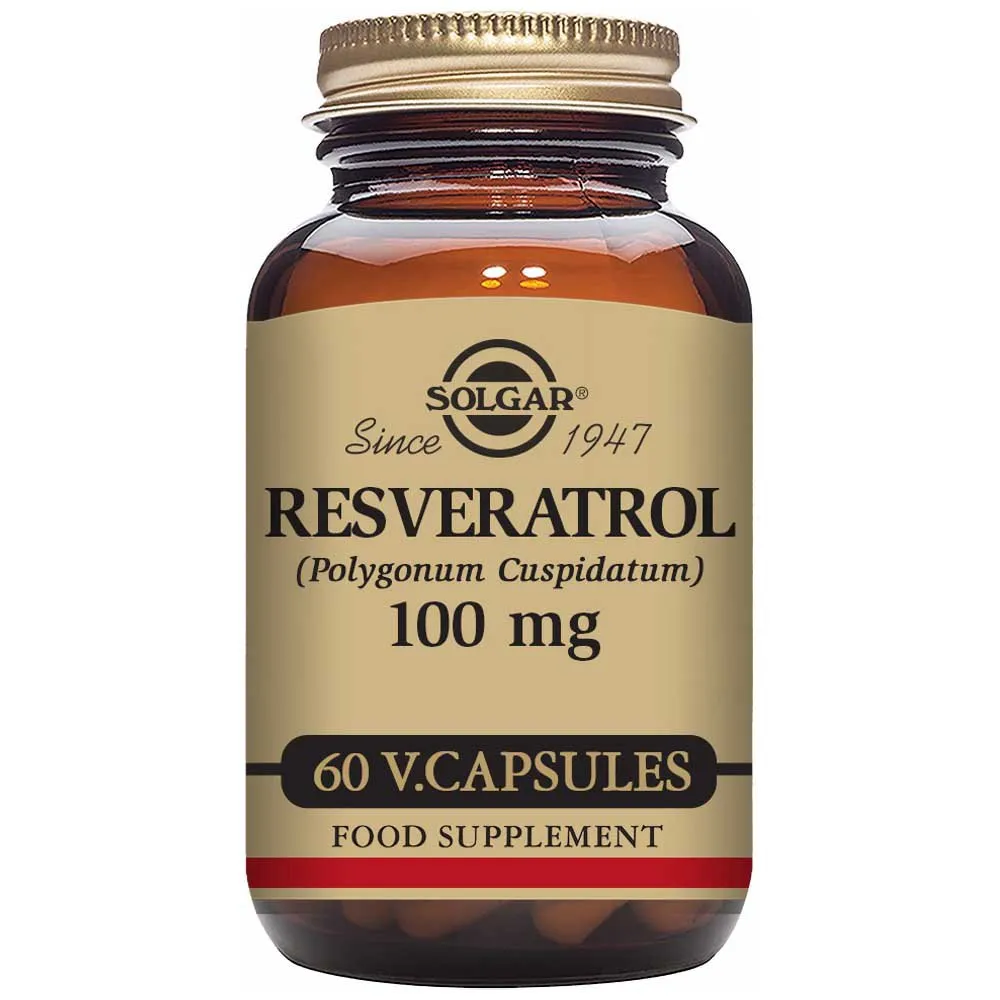 Solgar Resveratrol Kapsler 60 Enheter, One size