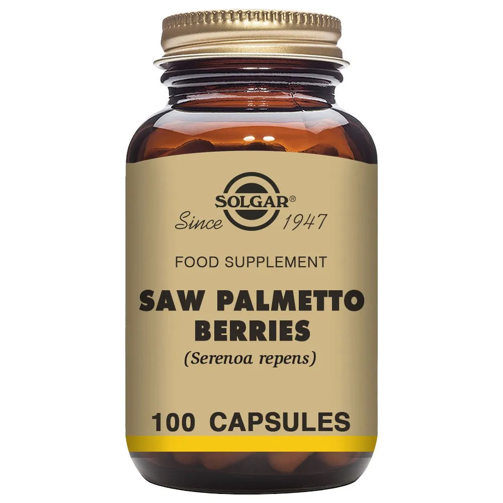Solgar Saw Palmetto 100 Enheter, Brown, One Size Solgar Saw Palmetto 100 Enheter, Brown, One Size