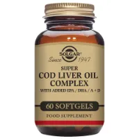 Solgar Super Cod Liver Oil Complex Kapsler 60 Enheter Solgar Super Cod Liver Oil Complex Kapsler 60 Enheter