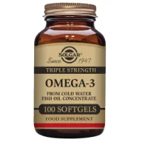 Solgar Trippel Styrke Omega-3 100 Enheter Solgar Trippel Styrke Omega-3 100 Enheter