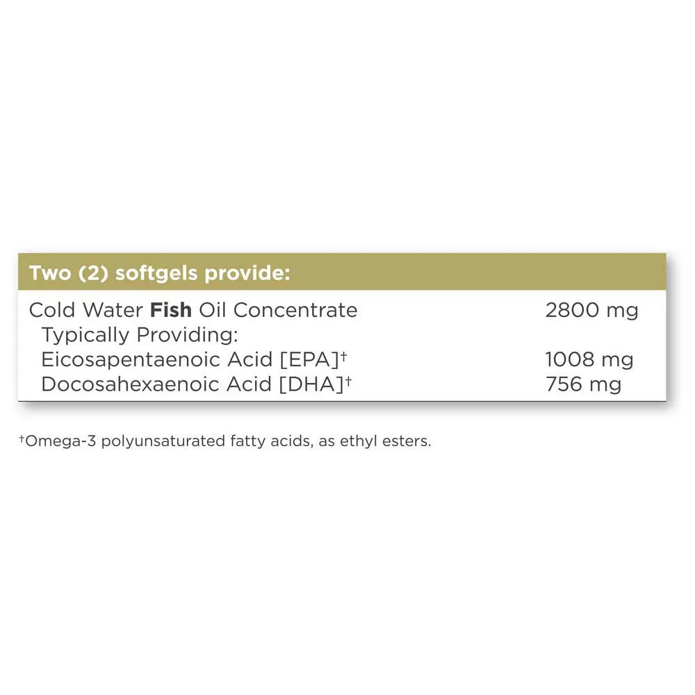 Solgar Trippel Styrke Omega-3 100 Enheter, Golden, One Size Solgar Trippel Styrke Omega-3 100 Enheter, Golden, One Size
