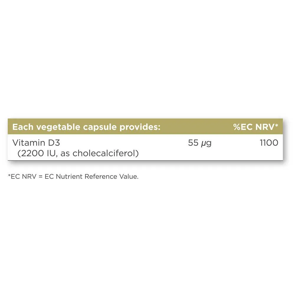 Solgar Vitamin D3 2200 Ie 55 Mcg 100 Enheter, Brown, One Size