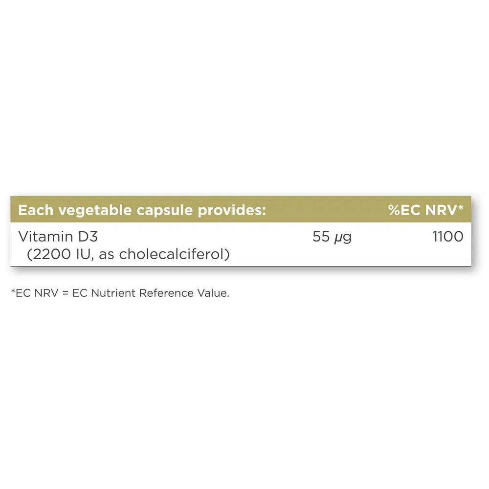 Solgar Vitamin D3 2200 Ie 55 Mcg 50 Enheter, Brown, One Size