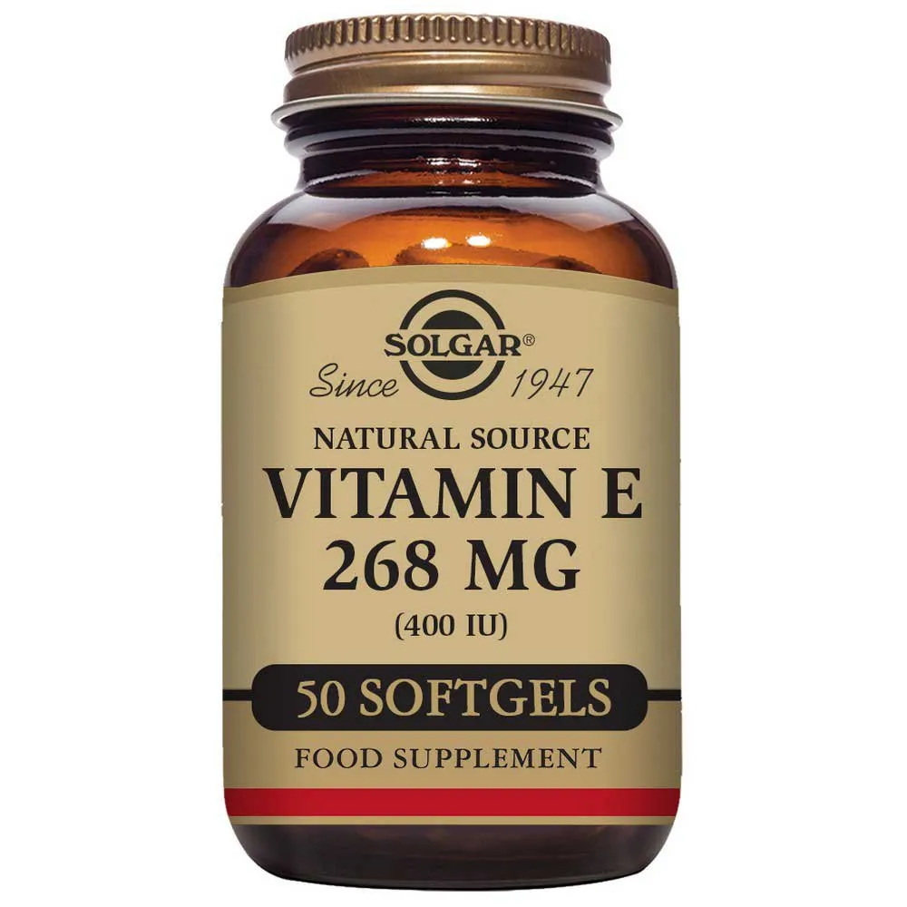 Solgar Vitamin E 400 Ie 268mg 50 Enheter, Brown, One Size