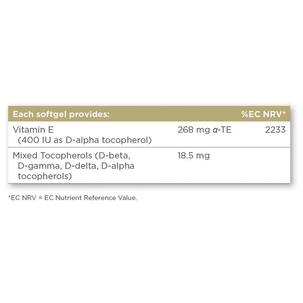 Solgar Vitamin E 400 Ie 268mg 50 Enheter, Brown, One Size