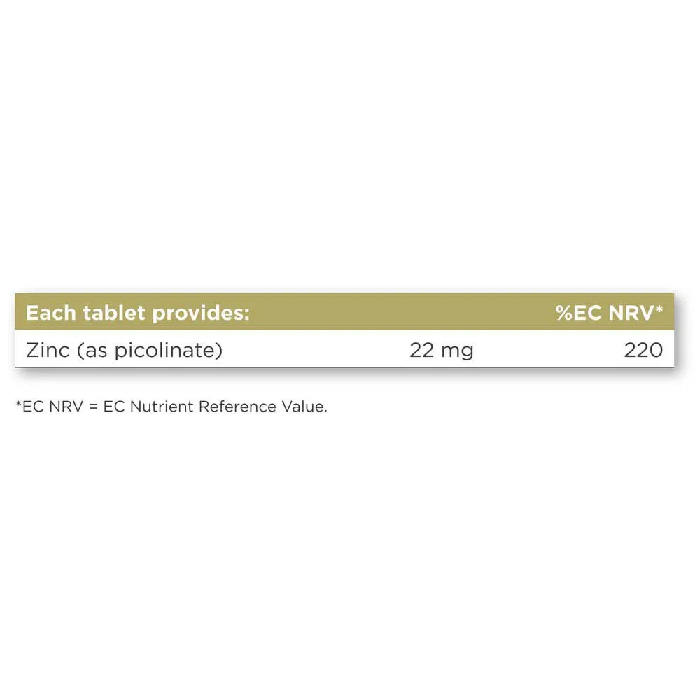 Solgar Zinc Picolinate 22mg Tabletter 100 Enheter, Brown, One Size