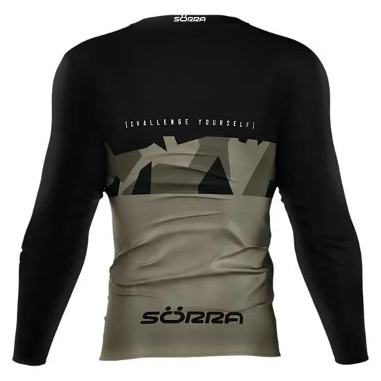 Sorra Mtb ´22 Langermet Trøye, Kaki, XS