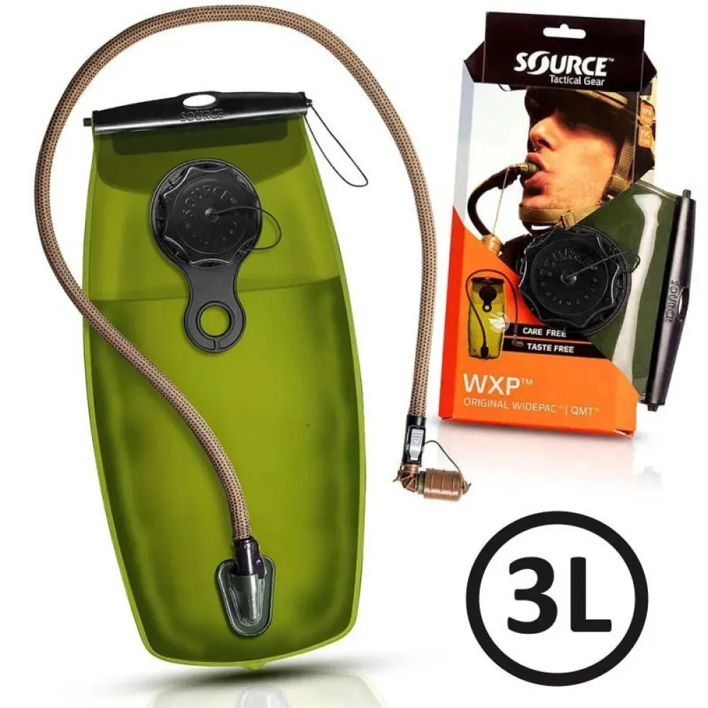 SOURCE Wxp Tactical 3l Drikkepose, Green, One Size