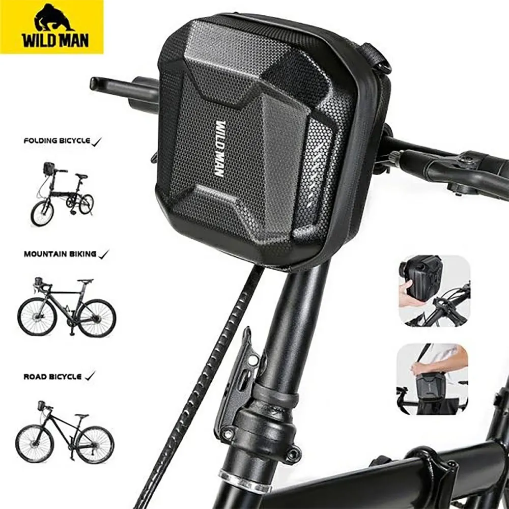 Sourcing E18 Wildman Bicycle Telefondeksel, Black / black, One Size Sourcing E18 Wildman Bicycle Telefondeksel, Black / black, One Size