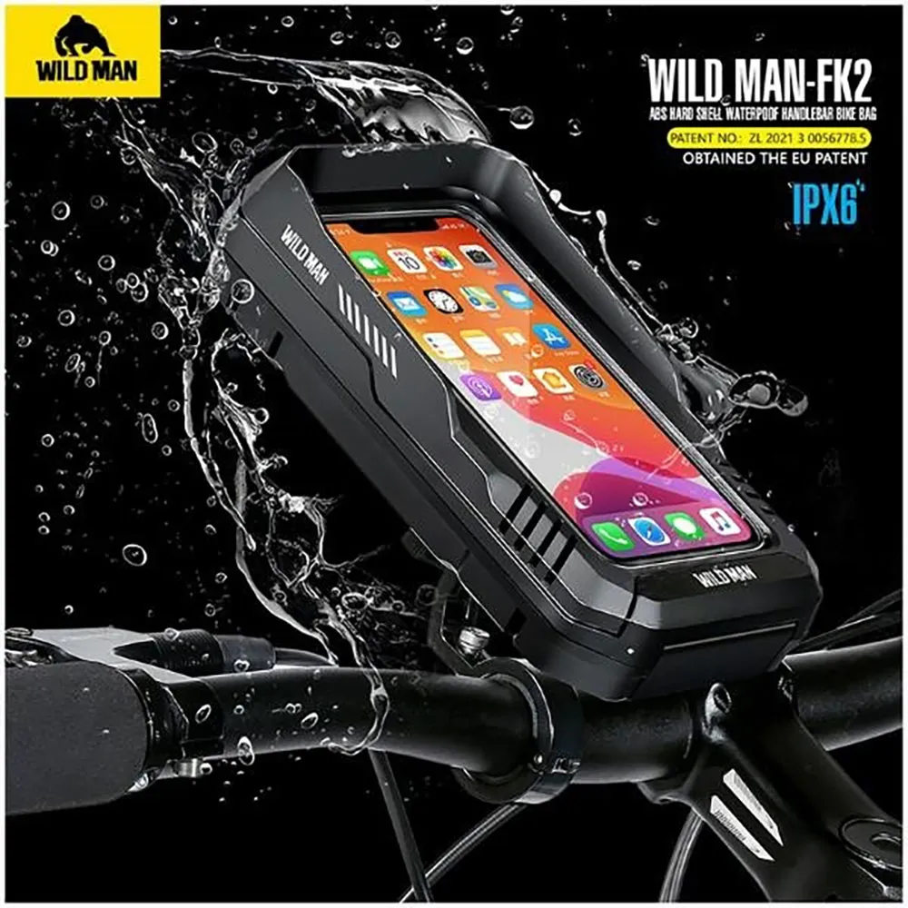 Sourcing Fk2 Wildman Bicycle Telefondeksel, Black / black, One Size Sourcing Fk2 Wildman Bicycle Telefondeksel, Black / black, One Size